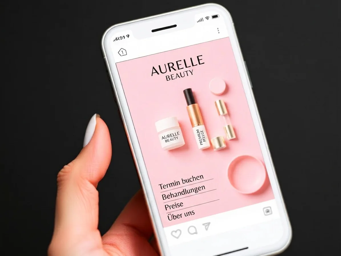 Branding-Konzept für ein Beauty Studio